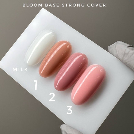 BLOOM   Base Strong COVER   #01   15мл   База камуфлирующая жесткая