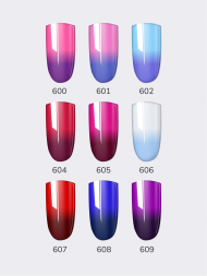 NAIL REPUBLIC   Гель-лак термо   10мл   Thermo Color   #609