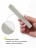 ALGEBRA BEAUTY   SOFT WHITE   Мягкие   L   #120   (50шт)   Сменные  файлы для пилки на вспененной подложке