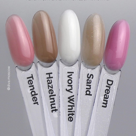 DIVA   Гель для моделирования  30мл  Builder gel   HAZELNUT