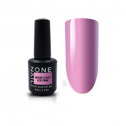 ONE NAIL   База камуфлирующая жесткая  Base   ICE  PINK   15мл