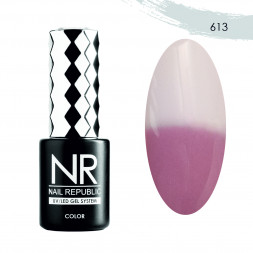NAIL REPUBLIC   Гель-лак термо   10мл   Thermo Color Nude   #613