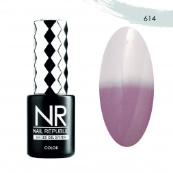 NAIL REPUBLIC   Гель-лак термо   10мл   Thermo Color Nude   #614