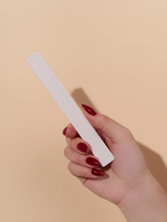 ALGEBRA BEAUTY   SOFT WHITE   Тонкие   L   #180   (50шт)   Сменные  файлы для пилки без подложки