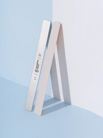 ALGEBRA BEAUTY   SOFT WHITE   Тонкие   L Plus   #180   (50шт)   Сменные  файлы для пилки без подложки