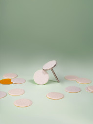 ALGEBRA BEAUTY   SOFT WHITE   Тонкие   M (20мм)   #150   (50шт)   Сменные файлы  для педикюрного диска без подложки