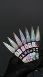 NAIL REPUBLIC   CAT Ranbow Flash #080   10мл   Гель-лак кошачий глаз светоотражающий