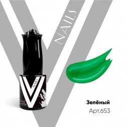 VOGUE NAILS   Гель-лак витражный  10мл  ЗЕЛЕНЫЙ