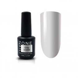 ONE NAIL   Гель-лак  15мл  Smoke  GRAY CRYSTAL