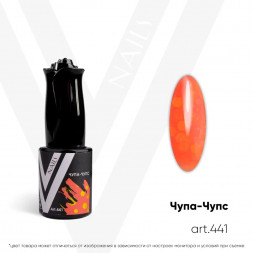 VOGUE NAILS   Гель-лак неоновый с шестигранниками  10мл  ЧУПА ЧУПС