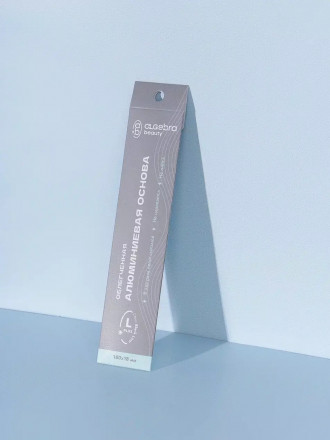 ALGEBRA BEAUTY   Черная   L Plus   Основа для пилки прямая алюминиевая   180х18мм