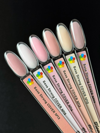 BLOOM   Base Strong COVER   #12   50мл (бутылка)   База камуфлирующая жесткая