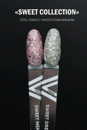 VOGUE NAILS   Гель-лак с блестками  5мл (банка)  SWEET DREAMS