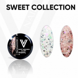 VOGUE NAILS   Гель-лак с блестками  5мл (банка)  SWEET DREAMS