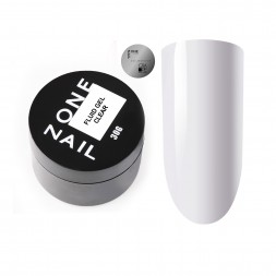 ONE NAIL   Гель для укрепления   Fluid gel   CLEAR   30г   (шайба)