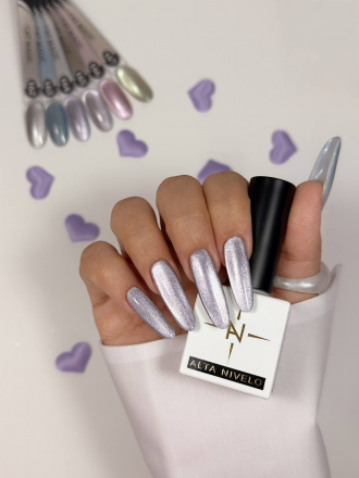 ALTA NIVELO   НАБОР   #162-167 CAT MAGIC   6*10мл   Гель-лаки кошачий глаз   [43]