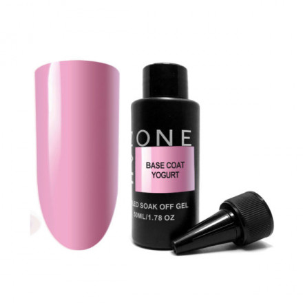 ONE NAIL   Base YOGURT   50мл (бутылка)   База прозрачная жесткая